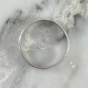 Argolla Silver Lisa Media Caña 4MM