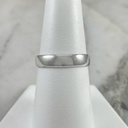 Argolla Silver Lisa Media Caña 4MM