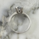 Anillo Plata Solitario Blazar