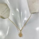 Dije Halo Brillantes Rostro De La Virgen