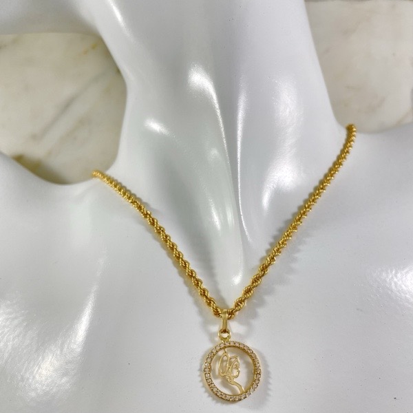 Dije Aro Santa Virgen