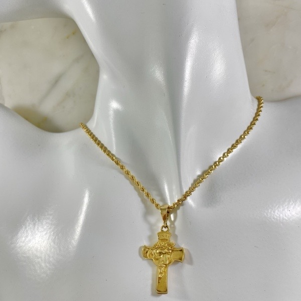 Dije Sagrado Rostro Macizo