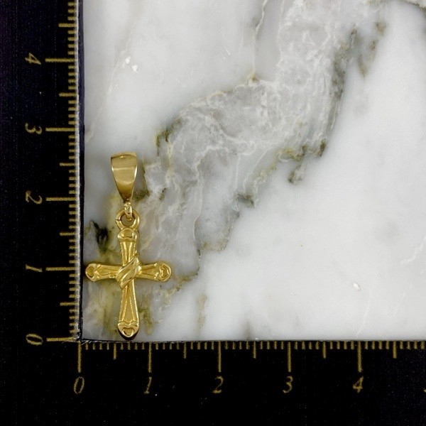 Dije Cruz Resureccion Maciza