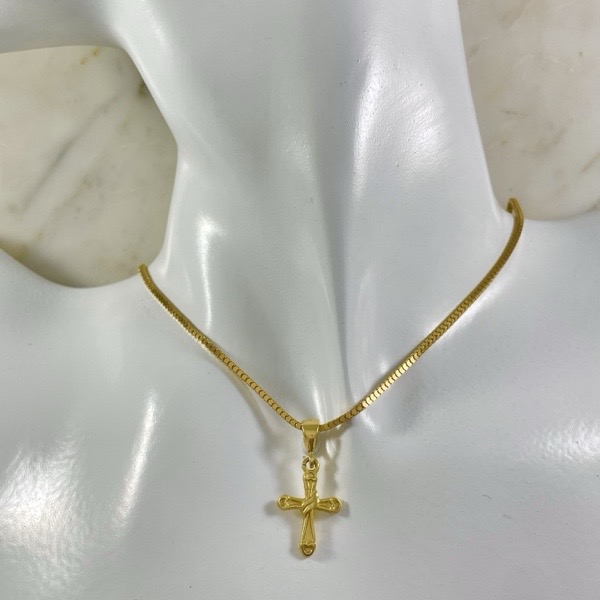 Dije Cruz Resureccion Maciza