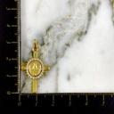 Dije Cruz Virgen Milagrosa