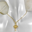 Dije Cruz Virgen Milagrosa