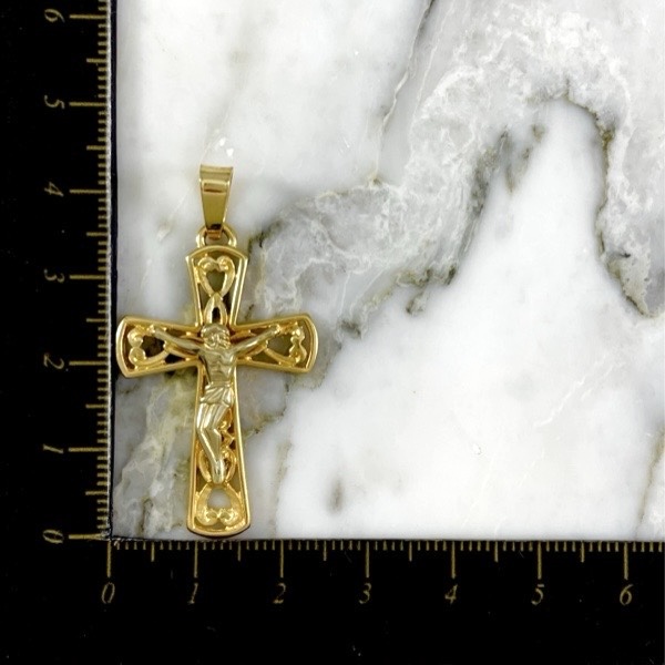 Dije Cruz Maciza Nuestro Señor