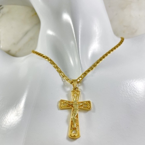 Dije Cruz Maciza Nuestro Señor