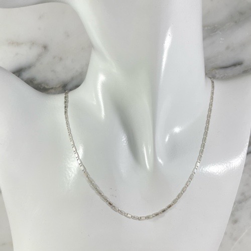 Cadena Plana Tallada 2MM 50Cm