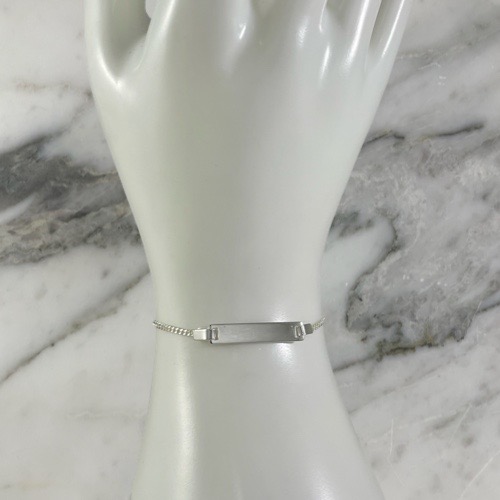 Pulsera Placa Bebe Cubana 2MM