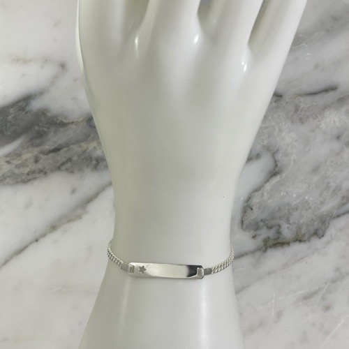 Pulsera Bebe Placa de Estrella