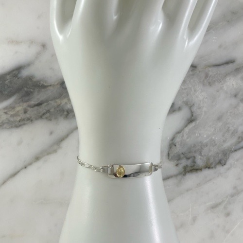 Pulsera Placa Bebe Virgen Milagrosa 3x1