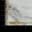 Pulsera Bebe Plana Placa Entorchada 2MM