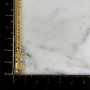 Tobillera Cubana Plana 4MM