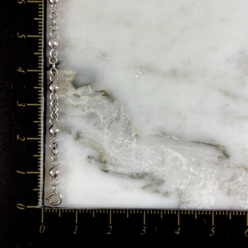 Tobillera White Hoop 3MM