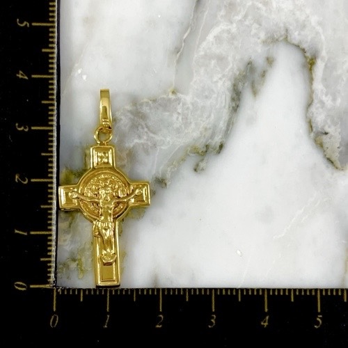 Dije Cristo y San Benito Mediano