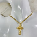 Dije Cristo y San Benito Mediano