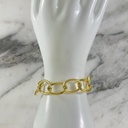 Pulsera Aro Ovalado Tallado