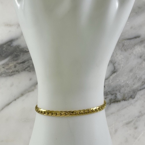 Pulsera Cubana Broche Aro