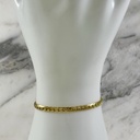 Pulsera Cubana Broche Aro