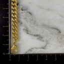 Pulsera Cubana Martillada