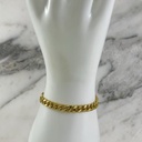 Pulsera Cubana Martillada
