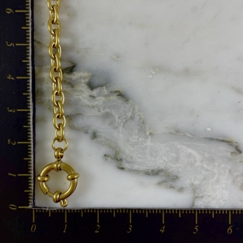 Pulsera Malla Convicto Broche Aro