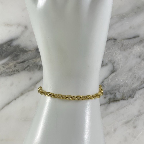 Pulsera Malla Convicto Broche Aro