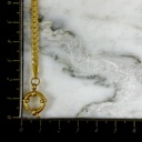 Cadena Cubana Broche Aro 40 Cm