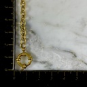 Cadena Malla Convicto Broche Aro 40 Cm