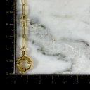 Cadena PaperClip Broche Aro 40 Cm