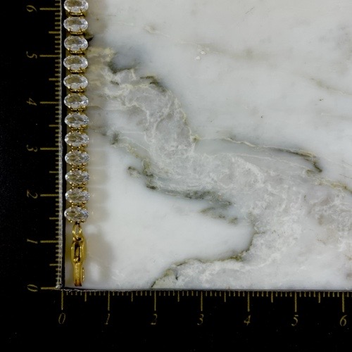 Cadena Tenis Corte Ovalado 40 Cm