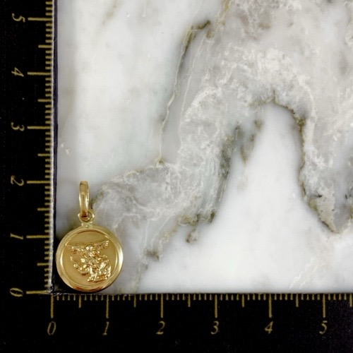 Dije Arcangel San Miguel Redondo Mediano