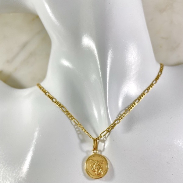 Dije Arcangel San Miguel Redondo Mediano