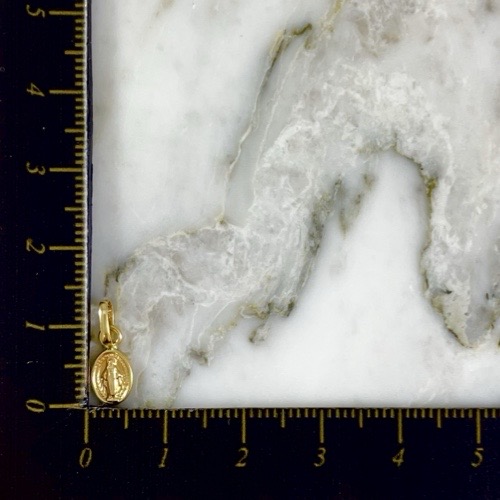 Dije Virgen Milagrosa Doble Faz Mini