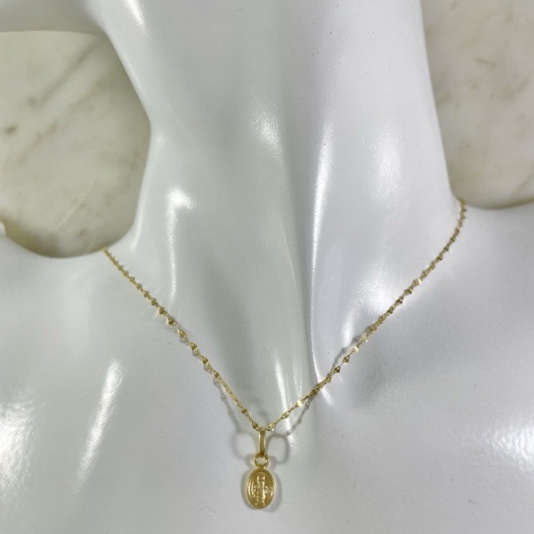 Dije Virgen Milagrosa Doble Faz Mini