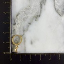 Candonga Broche Media Luna Colgante