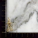 Aretes Corazon Central Double