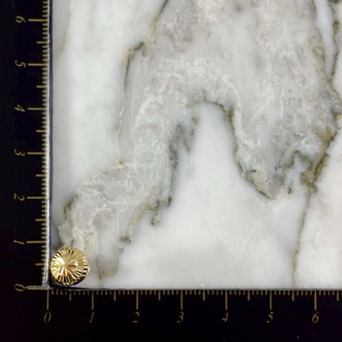 Topo Rosca Margarita Diamantada 8MM