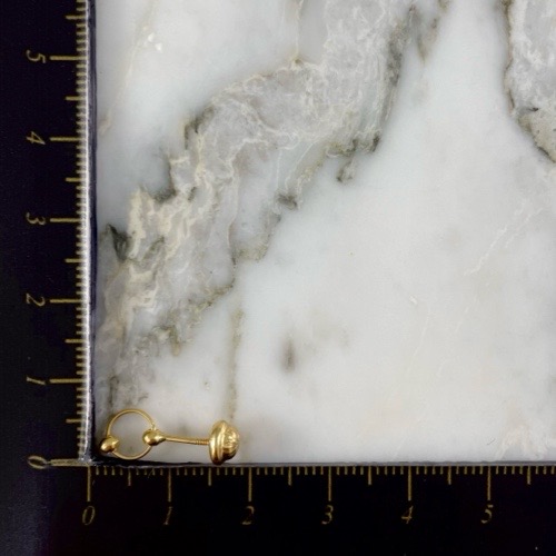 Topo Rosca Bambalina Bola 2MM