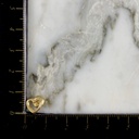 Topo Rosca Silueta Corazon Fino