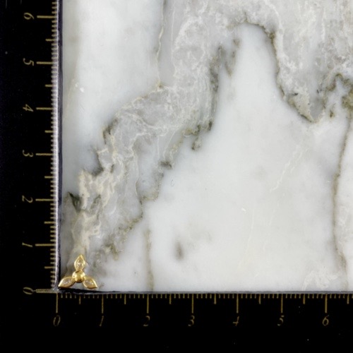 Topo Rosca Petalos Gotas Brillantes