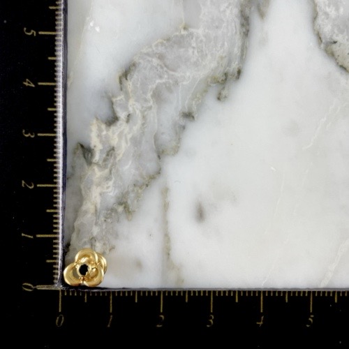 Topo Rosca Flor Medio Aros