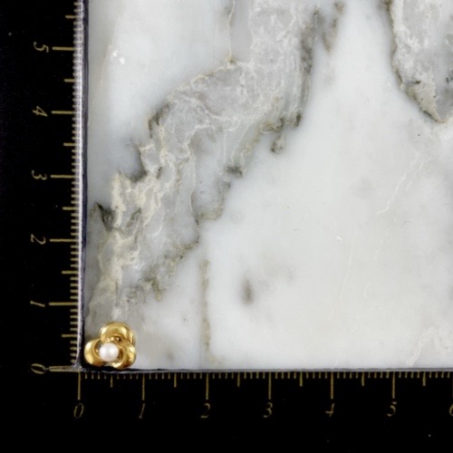 Topo Rosca Flor De Perla