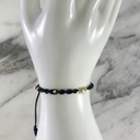 Manilla Tejido Espiral Corazon Liso Mini 3MMx4