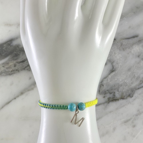 Manilla Letra Turquesa