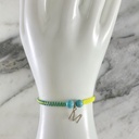 Manilla Letra Turquesa