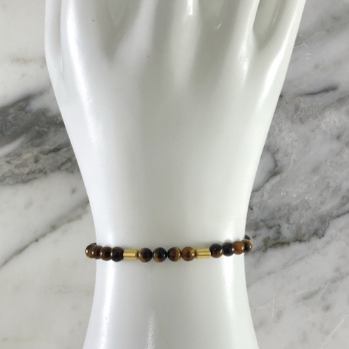 Manilla Tubo Ojo de Tigre