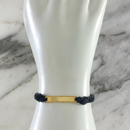 Manilla Placa Tallada Neopreno