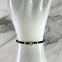 Manilla Silueta Corazon en Nudos 3MMx4